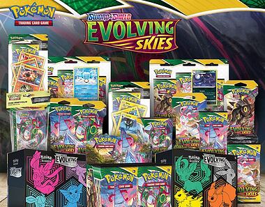 Pokémon karty Evolving Skies