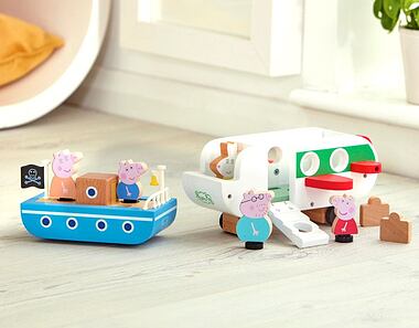 Dřevěné hračky Prasátko Peppa