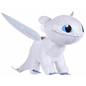 Plyšák Bílá Běska 25 cm - Jak vycvičit draka
