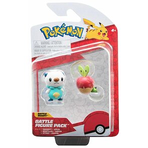 Pokémon figurky Oshawott a Applin