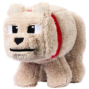 Minecraft film – plyšák Vlk Dennis 20 cm