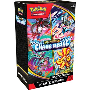 Pokémon TCG Chaos Rising Booster Bundle (6 balíčků)