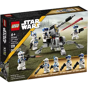 LEGO Star Wars 75345 Bitevní balíček klonovaných vojáků z 501. legie