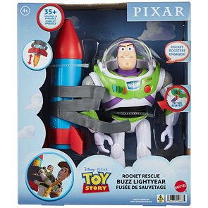 Toy Story Mluvící Buzz Rakeťák s raketou 26 cm