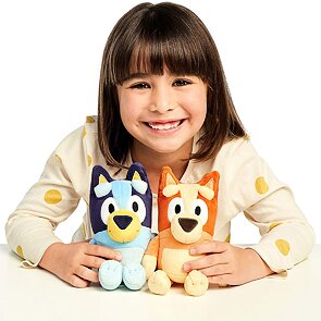 Bluey a Bingo 18 cm – sada plyšáků 2 ks