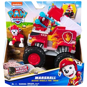 Tlapková patrola Rescue Wheels vozidlo – Marshall