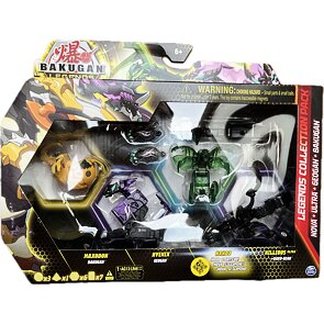 Bakugan Legends Collection Pack – Maxodon, Hyenix, Hanoj, Nillious