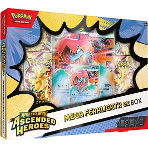 Pokémon TCG Ascended Heroes Mega Feraligatr ex Box