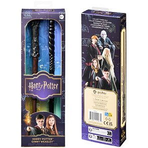 Kouzelnické hůlky Harry Potter & Ginny Weasley 30 cm