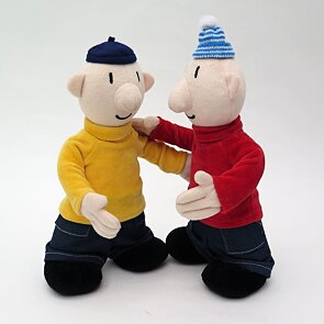 Plyšáci Pat a Mat 25 cm