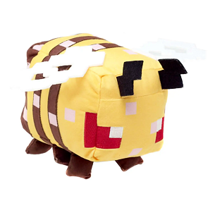 Minecraft plyšák Naštvaná včela 18 cm