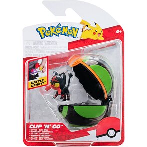 Pokémon Clip n Go – Litten + Dusk Ball