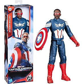 Figurka Kapitán Amerika (Sam Wilson) 30 cm – Marvel Titan Hero