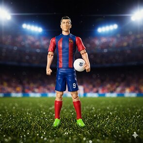 Robert Lewandowski – figurka 20 cm (Barcelona)