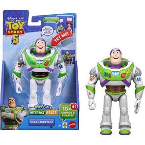 Toy Story 5 Mluvící figurka Buzz Rakeťák 18 cm
