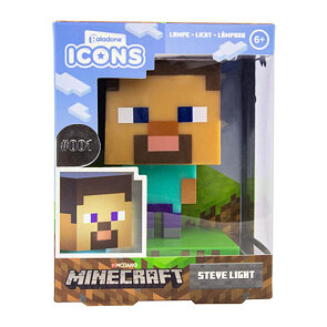 Minecraft svítící figurka Steve