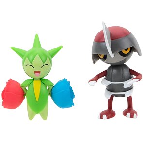 Pokémon figurky Roselia a Pawniard