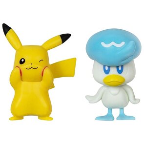 Pokémon figurky Pikachu a Quaxly