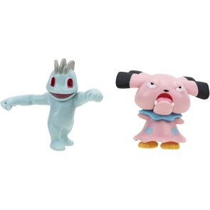 Pokémon figurky Machop a Snubbull