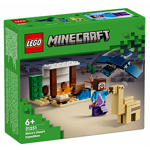 LEGO Minecraft 21251 Steve a výprava do pouště