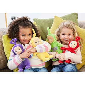 Teletubbies balení 4 plyšáků se zvuky 25 cm