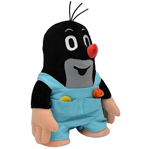 Krtek plyšák v kalhotkách 35 cm