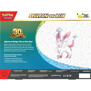Pokémon TCG: 30th Celebration Sylveon ex Box