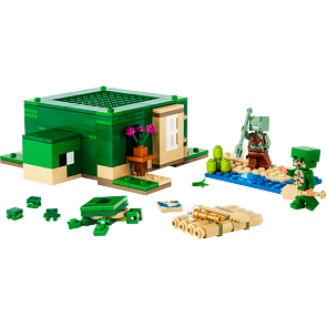 LEGO Minecraft 21254 Želví domek na pláži