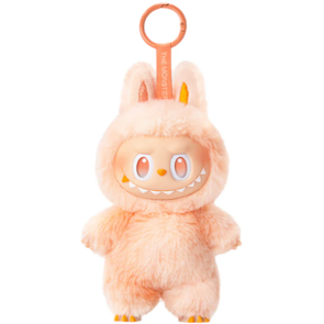 Plyšák ve stylu LABUBU – oranžový Happiness