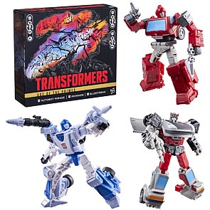 3-Pack Autobot Mirage & Bluestreak & Ironhide – Transformers Age of the Primes