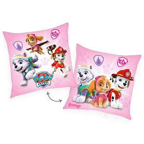 Tlapková patrola polštářek růžový