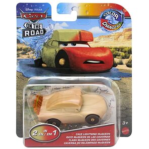 Cars autíčko měnící barvu – Jeskynní Blesk McQueen