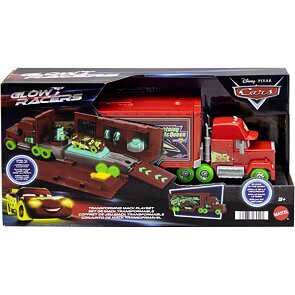 Cars Transformující se kamion Mack Hauler svítící ve tmě