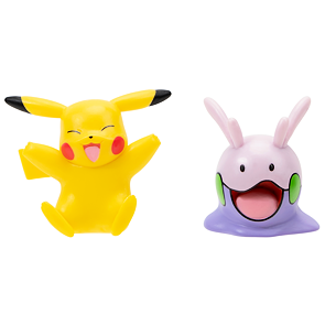 Pokémon figurky Pikachu a Goomy