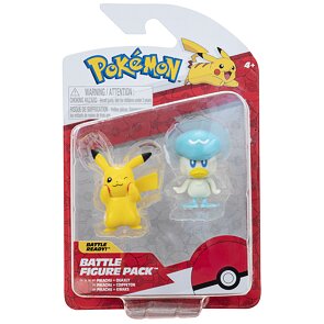 Pokémon figurky Pikachu a Quaxly