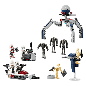 LEGO Star Wars 75372 Bitevní balíček klonového vojáka a bitevního droida