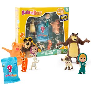 Máša a medvěd – Balení 7 figurek