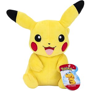 Pokémon plyšák Pikachu sedící 20 cm