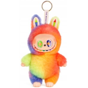 Plyšák ve stylu LABUBU – Duhový