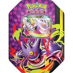 Pokémon TCG Mega Moonlit Tin – Mega Gengar ex / Mega Clefable ex