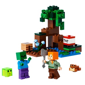 LEGO Minecraft 21240 Dobrodružství v bažině