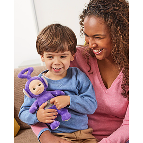 Teletubbies plyšák Tinky Winky mluvící 25 cm – NEFUNKČNÍ ZVUKY
