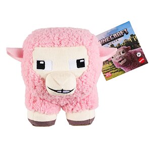 Minecraft film – plyšák Ovce růžová 20 cm