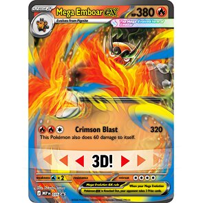 Pokémon TCG Ascended Heroes Mega Emboar ex Box