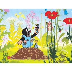 Krtek v kalhotkách Puzzle 24 dílků