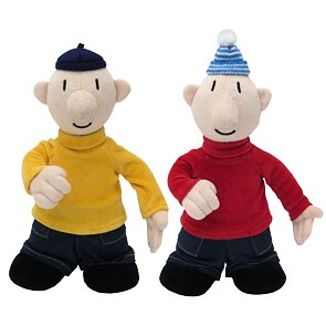 Plyšáci Pat a Mat 25 cm