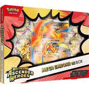 Pokémon TCG Ascended Heroes Mega Emboar ex Box