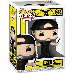 Funko Pop! Metallica 72 - Lars Ulrich #485