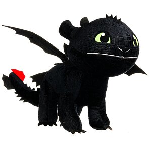 Sada 6 plyšáků - Jak vycvičit draka