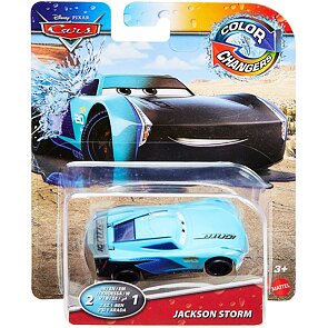 Cars autíčko měnící barvu – Jackson Storm